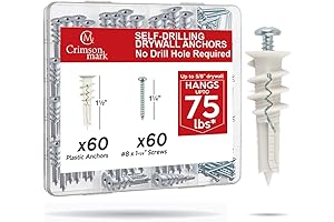 120-Piece Wall Screws Self Drilling Kit
