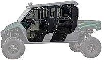 Vista 1 de SuperATV Puertas de cabina compatibles con Yamaha Viking 6 2015-2017, 2015+, EPS, 2016+ See Fitment, 250 veces más fuerte que el vidrio, fácil
