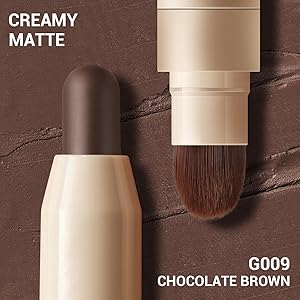 imakeupnow Cream Waterproof Eyeshadow Stick Set Shimmer Matte Eye Shadow Sticks 2PCS, Brightener Make Up Eyeshadow Pencil With Small Cosmetics Bag #J