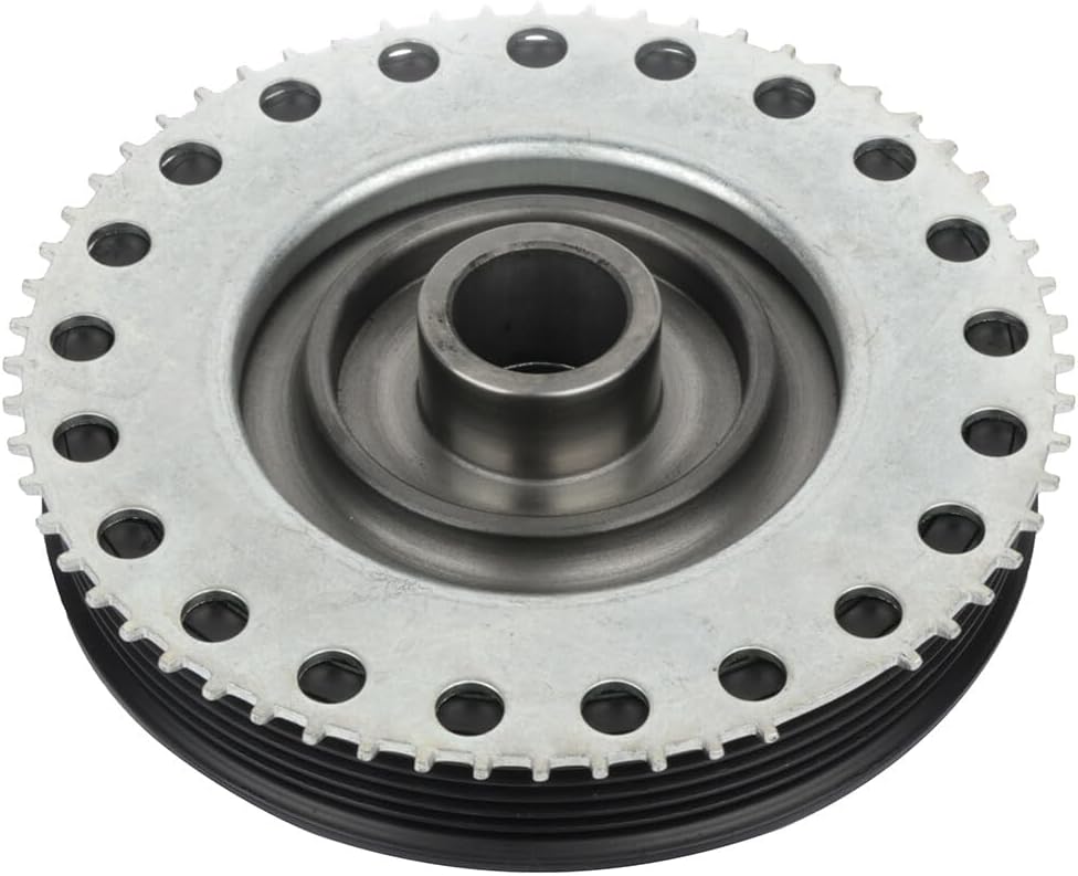 SCITOO 594819 Harmonic Balancer Crankshaft Pulley Fits 20152019 for Land Rover