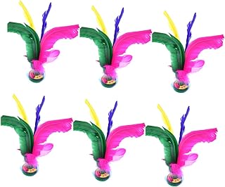 Alasum 6pcs Kicking Shuttlecock Game Toys Chinese Kicking Shuttlecock Kick Shuttlecocks Toy China Chicken