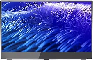 Portable Monitor，Computer Display 15.6-inch 4K HDR Monitor Office Gaming Host Expansion Screen IPS External Screen 3840*2160 Resolution Multi-function Secondary Screen Eye Care Screen，Portable Laptop