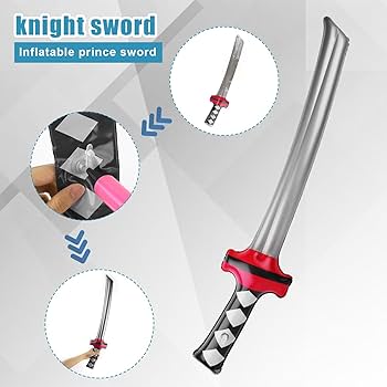 Amazon.com: NQEUEPN 12pcs Inflatable Ninja Samurai Sword