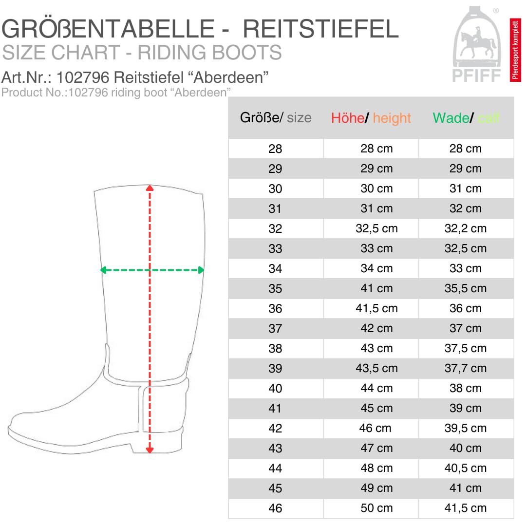 PFIFF - Aberdeen, Stivali Wellington Unisex - Adulto