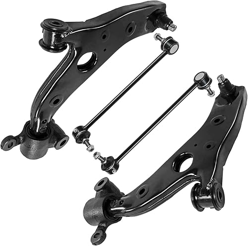 Miniatura 264 de Detroit Axle - Kit de brazos de control delanteros de 4 piezas para Chevrolet Aveo Aveo5 Pontiac G3 Wave Wave5 Suzuki Swift+, 2 brazos de control