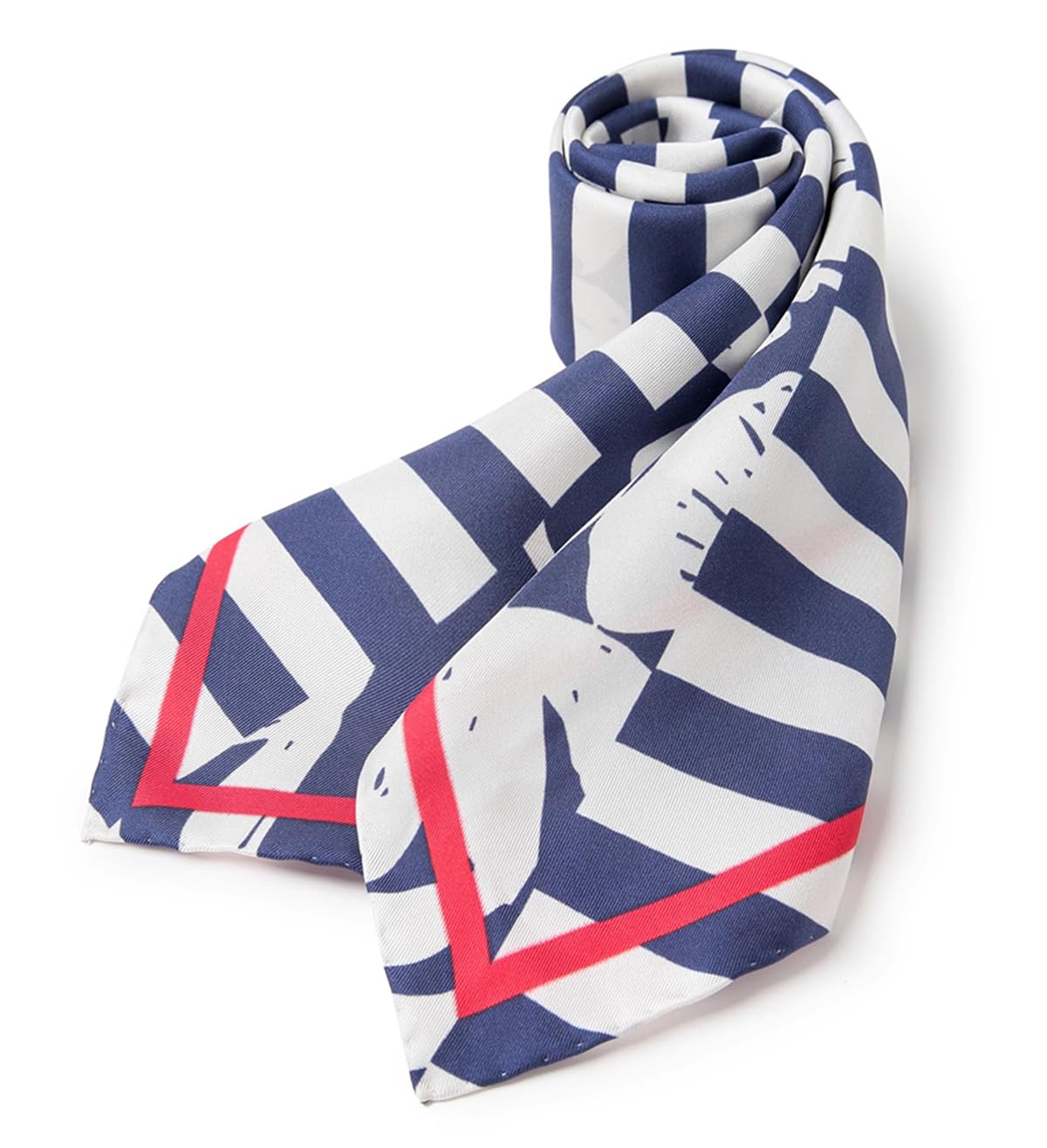 XUYUZUAU Men 100 Silk Twill Square Scarf 26