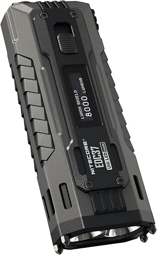 NITECORE EDC37 Tactical Flashlight, Up to 8,000 Lumens / …