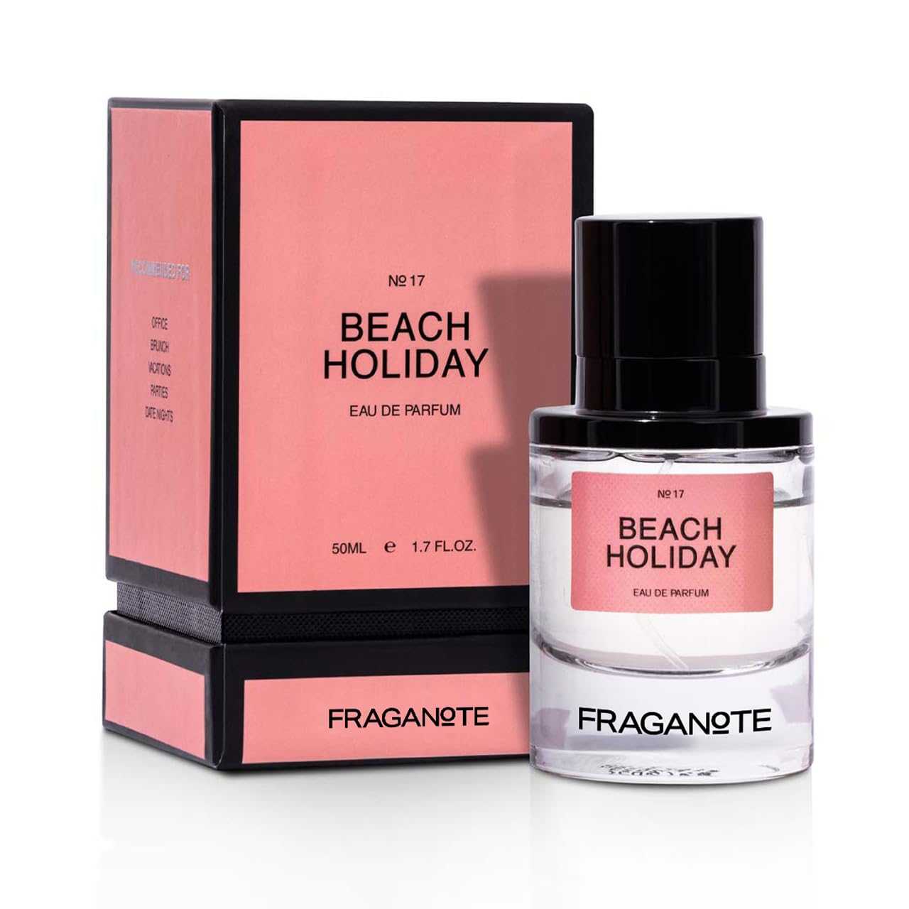 Beach Holiday Perfume for Women (50 ml) | Floral Fruity Fragrance | Blend of Floral and Fruity notes | Perfect for Office, Brunch, Vacations | Ideal Gift for Women