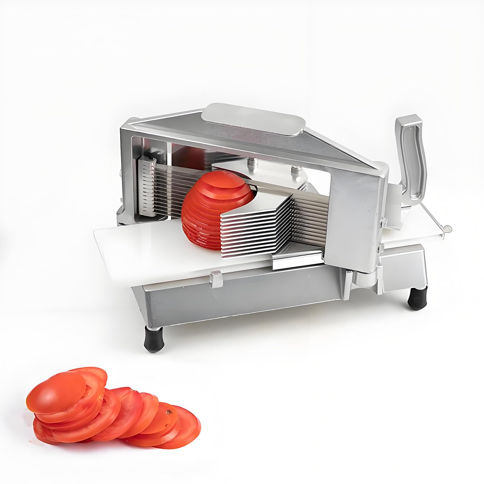 ZHJOPP Tomato Cutter, Vegetable Slicer - Quick Cutting Tool for Fruits and Vegetables,for Tomatoes,Avocados, Strawberries,and Tofu (3/16inch)