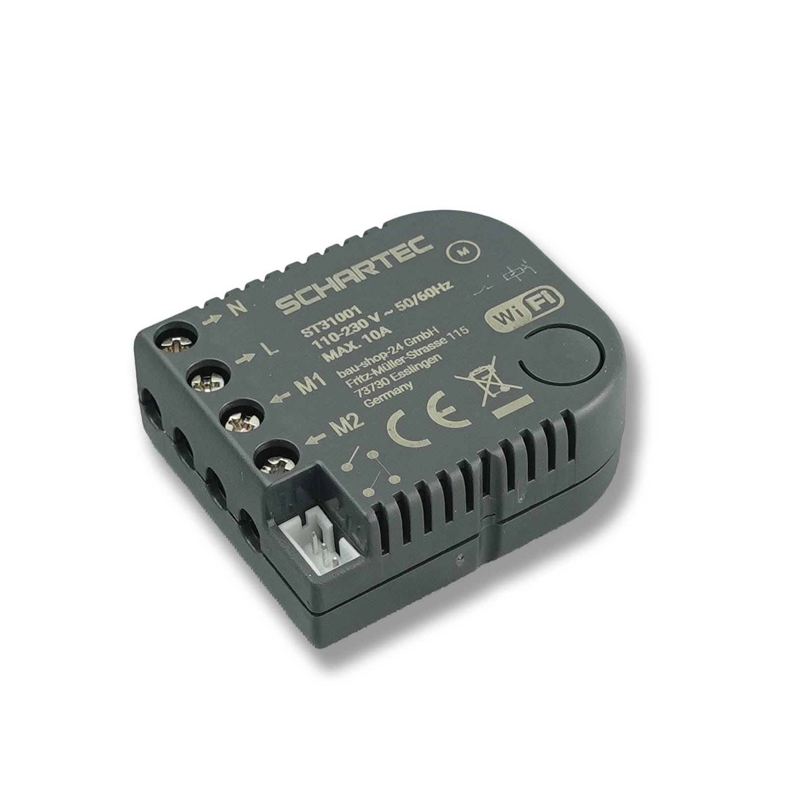 SCHARTEC Interruptor de persiana con wifi inteligente, control de persiana con wifi, control de persianas Tuya Alexa Google Comptaible, APP, actuador (juego de 4)