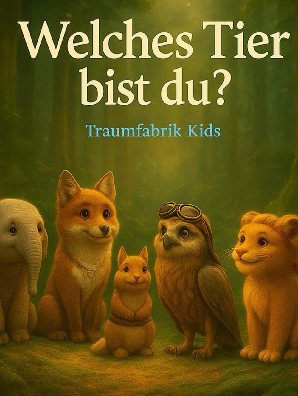 Welches Tier bist du?: Eine magische Reise über Gefühle, Mut, Träume und die Kraft, sich selbst zu sein, für Kinder & Eltern.