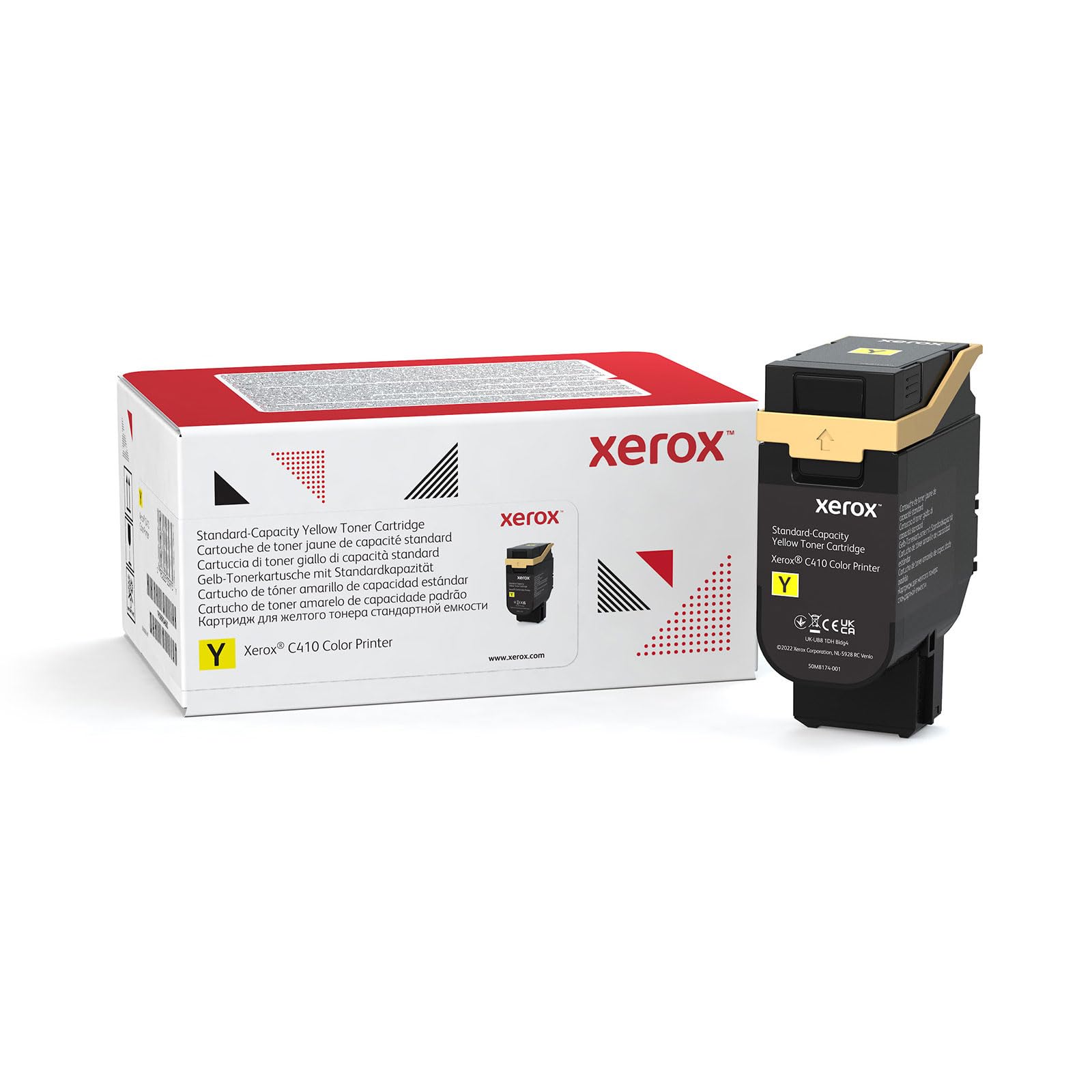 Xerox Genuine C410 / Versalink C415 Giallo, Cartuccia Toner Capacità Standard (2,000 Pagine) - 006R04680