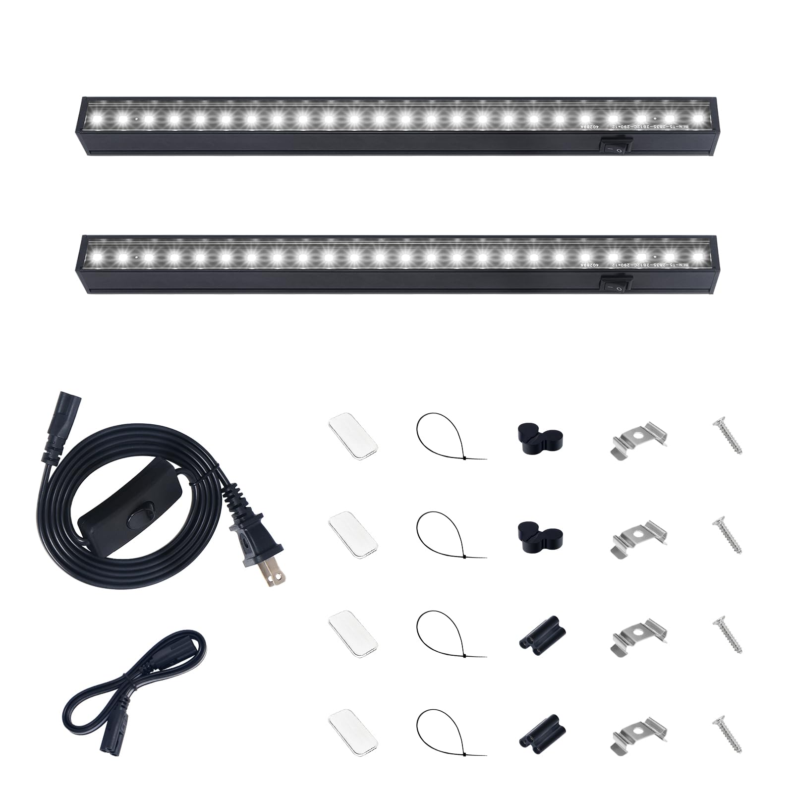 Barrina T5 LED Grow Lights, 1FT 10W (2 X 5W), 5000K Full Spectrum, 2 Packs