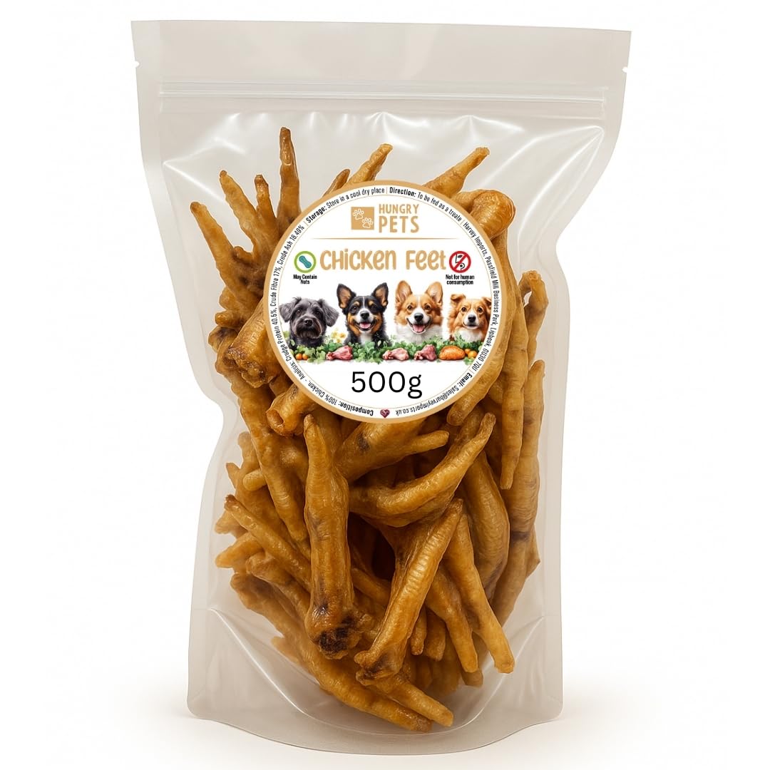 Chicken Feet, Natural Dog Treat (500g)