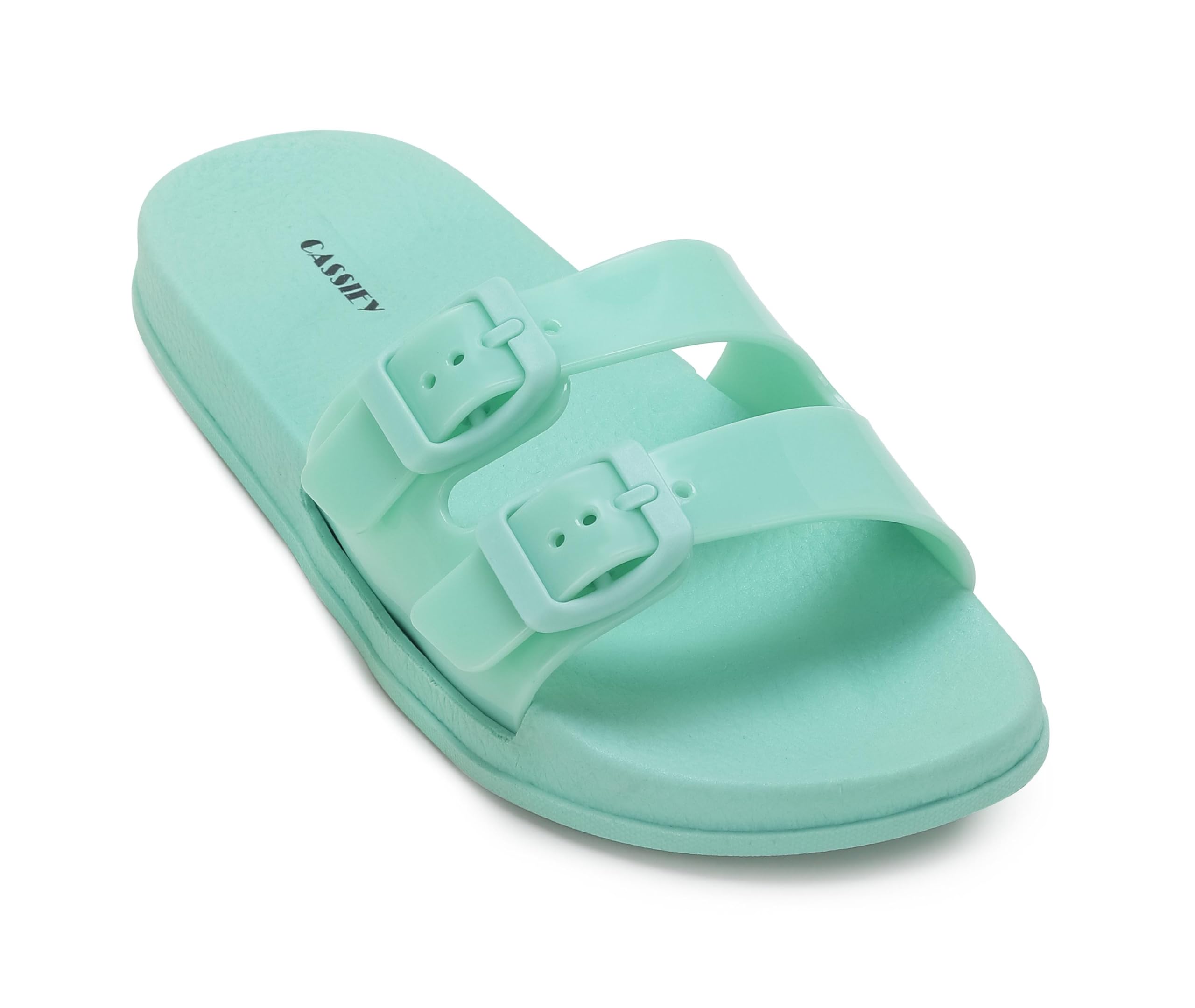 CASSIEY latest Fashion slip on sliders for women, girls home slipper, womens flipflop footwear, fancy beach wear Slipper- Green (B0CTKLVNW9) Amazon Price History, Amazon Price Tracker