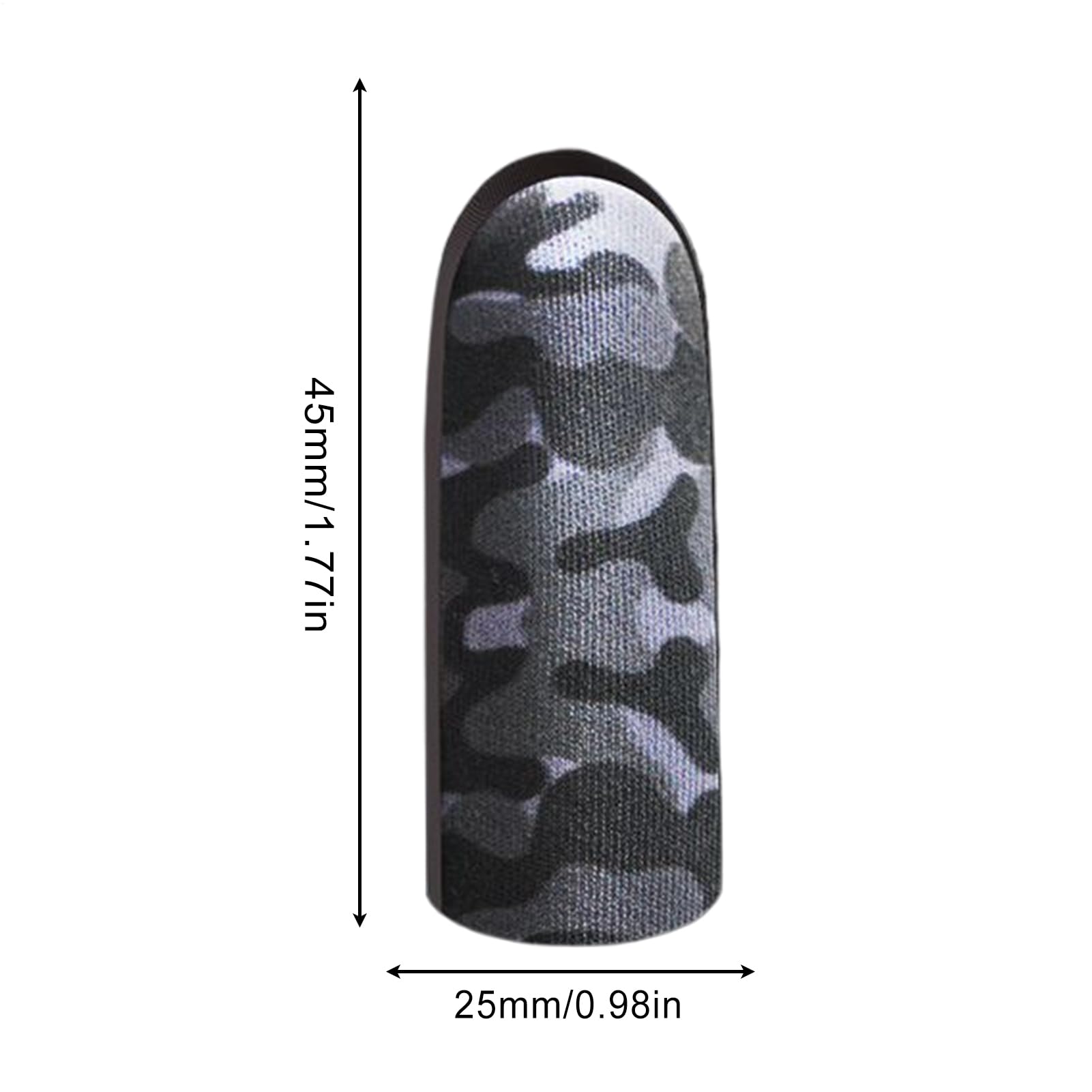 Oddychaj?ce r?kawiczki do gier sportowych, 4,5 x 2,5 cm, odporne pot, etui kciuk, mobilny kontroler G-aming, odporny rozdarcie design, dla m??czyzn i kobiet