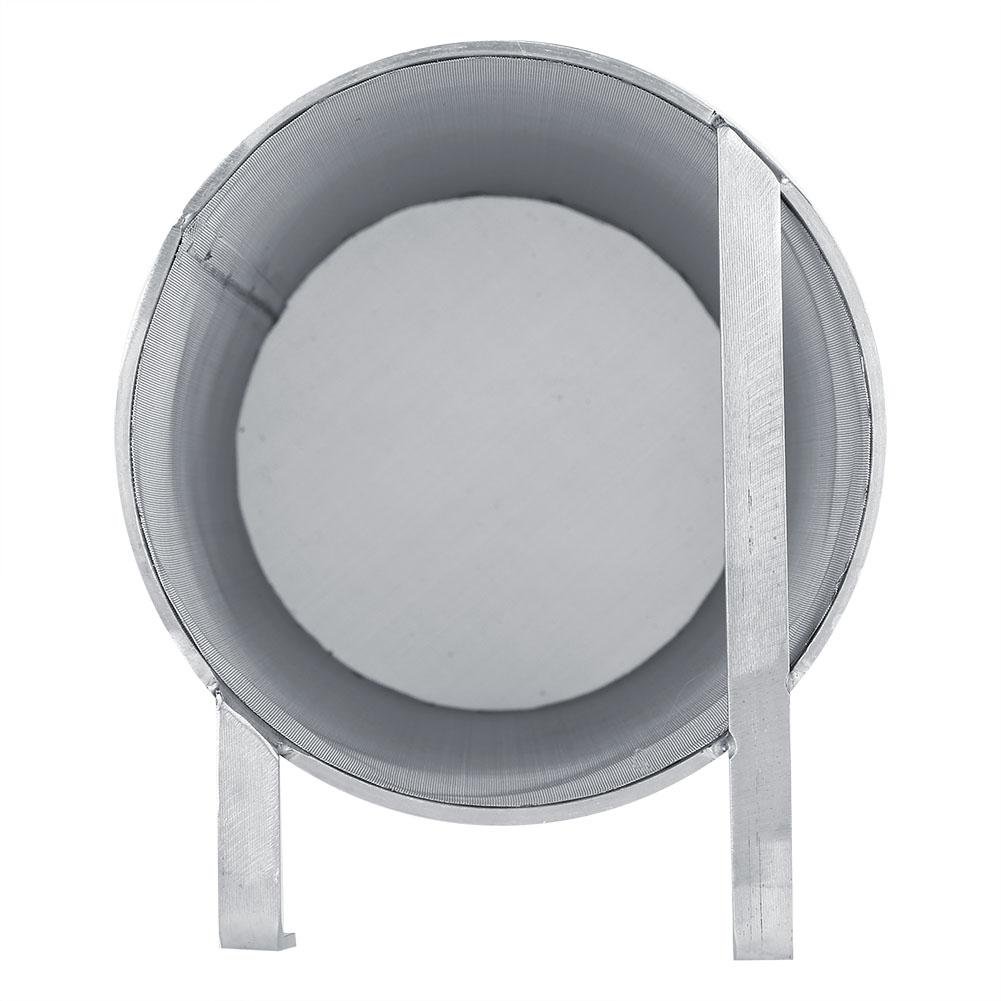 Yosoo Filtro Home Brew Luppolo Brew Birra Filtro Vino filtrazione Filtro Rete in Acciaio Inox con Manici Gancio per Vino Birra 15,5 x 35,1 cm