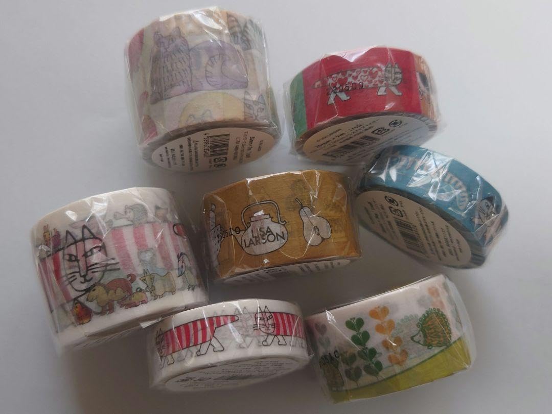 リサラーソン展♪ノート 一筆箋 マスキングテープ 太幅広 展覧会限定 レアＣ Amazon.co.jp: リサラーソン展ノート 一筆箋 マスキングテープ