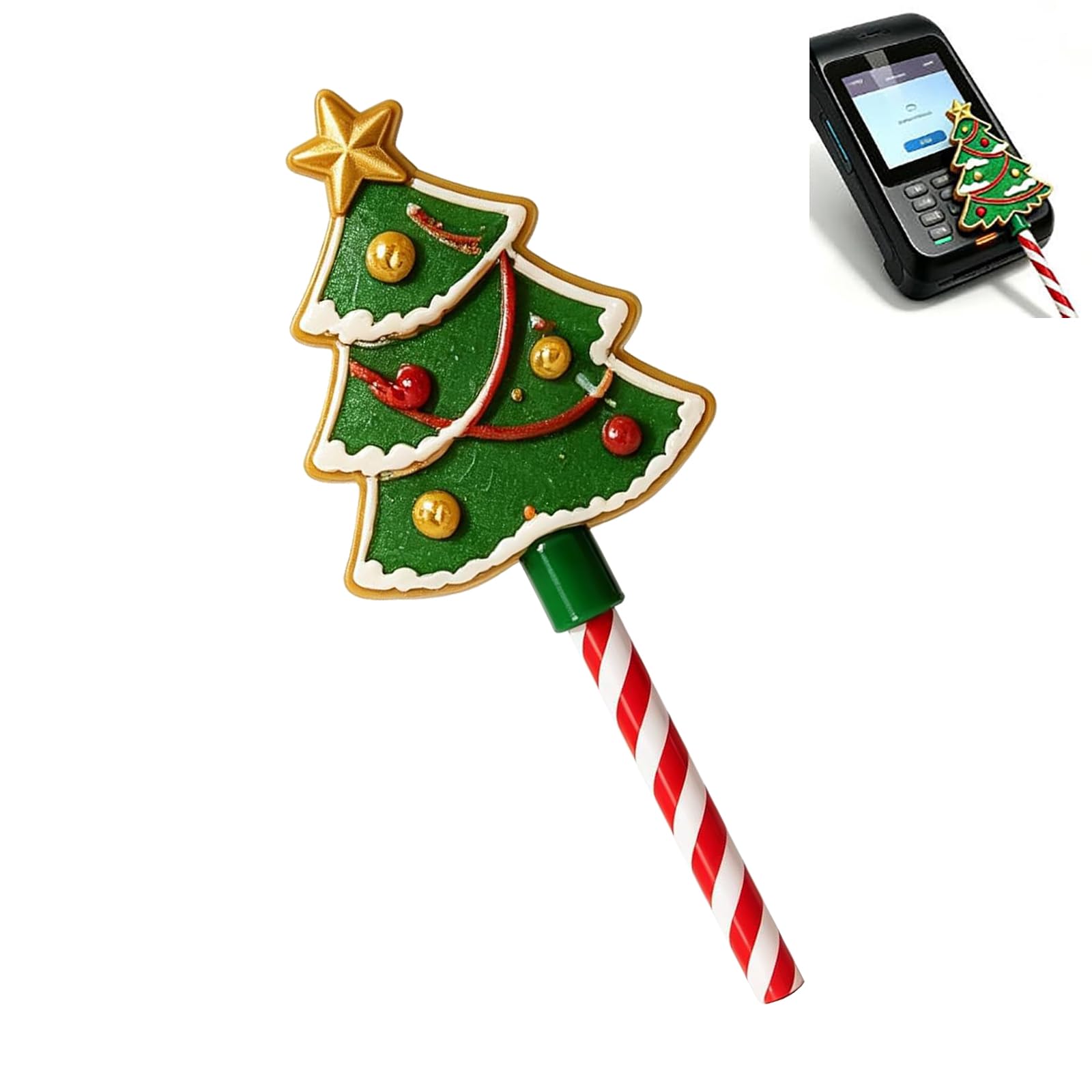 Christmas Credit Card Wand, Tap to Pay Magic Holder (#B)