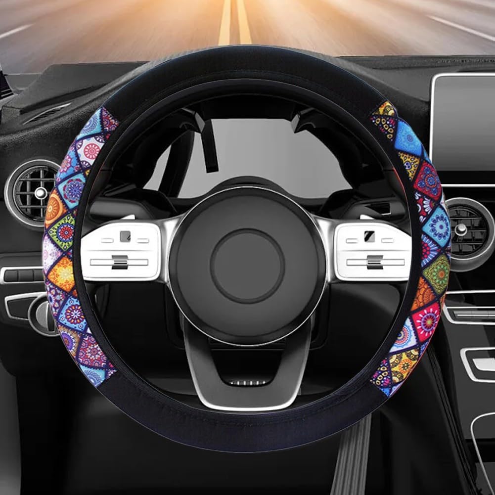 Capa de volante automotivo em material de neoprene para melhor aderência e apelo estético