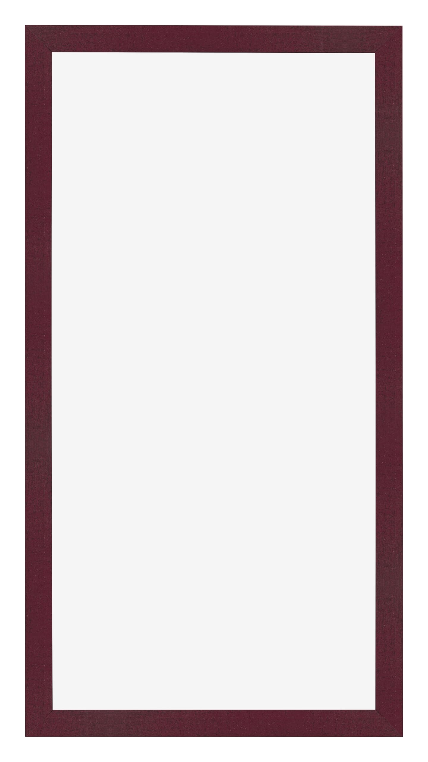 Dutch Frame Factory - Picture frame 45x80 cm - Wine Red Swept - MDF Picture frame with Antireflex Acrylic glass - Photo frame 45x80 cm - Benno