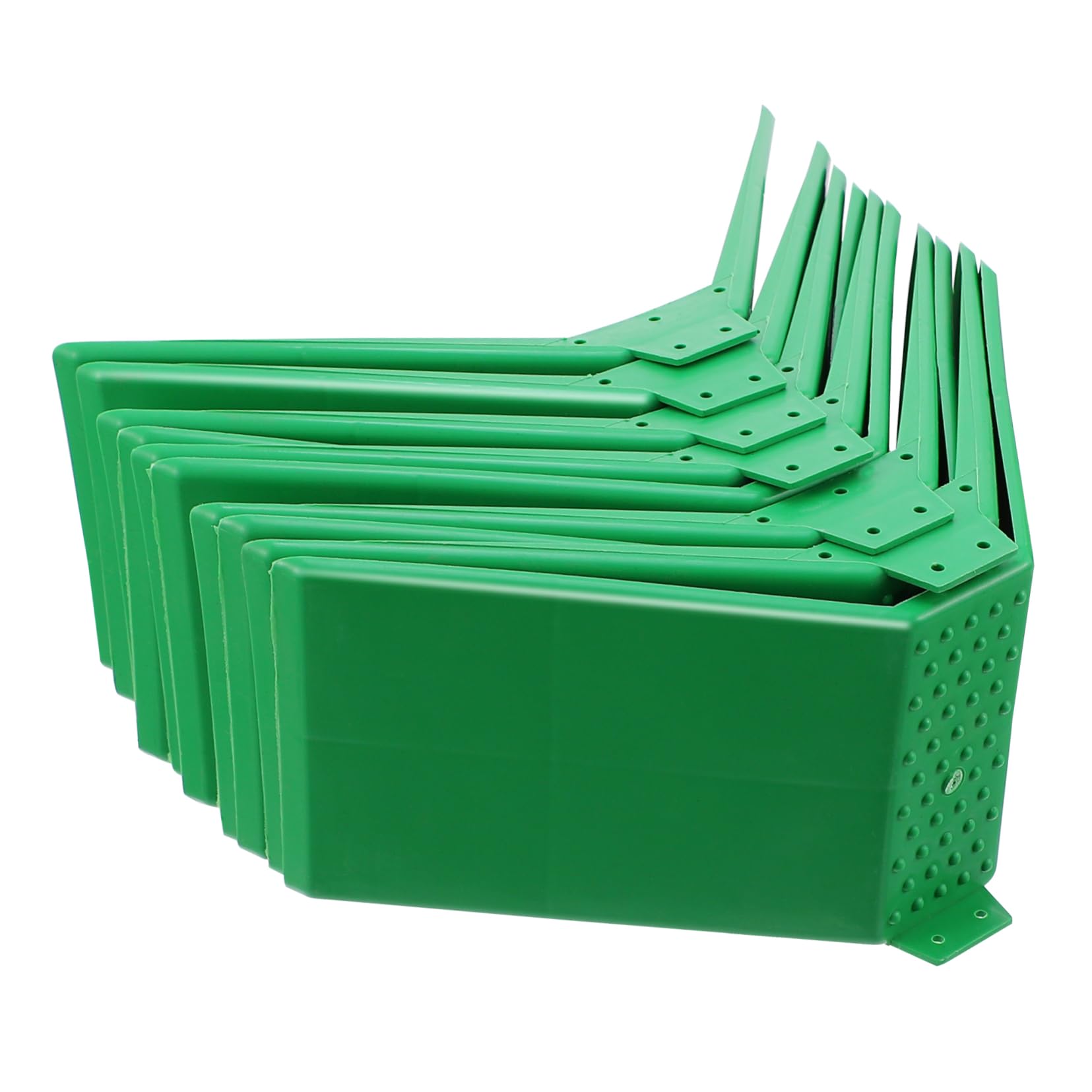 Kisangel Dwelling Pigeon Perches 10pcs Plastic Pigeon Supplies Bird Roosting Stand, Random Color, 23X10cm