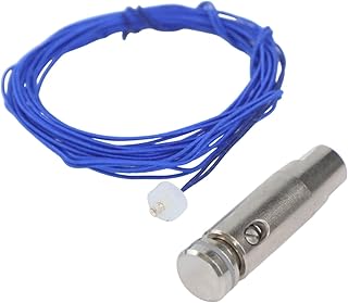 Epee Wire and Point Tip Set for Fencing Epee Repair, Metal Conductive Accessories with 1 Meter Line for Training and Competition