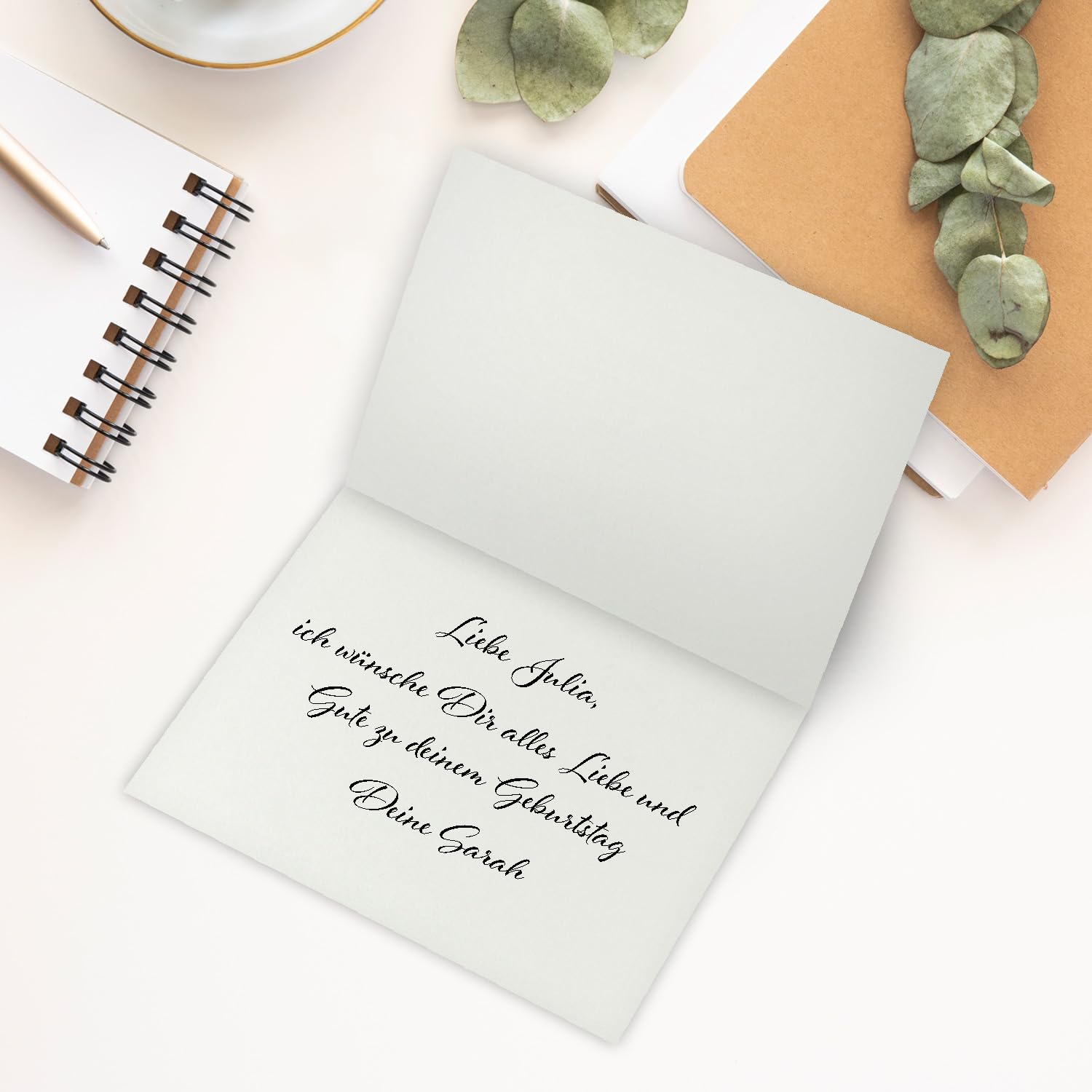 150x tarjetas plegables B6 - color: gris claro - 11,5 x 17 cm cerradas (23 x 17 cm abiertas) - muy estables de forma - para tarjetas de invitación, boda, cumpleaños