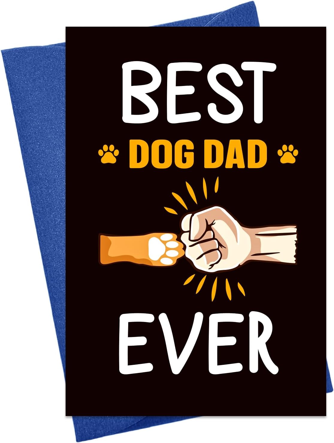 Dog Dad 3D Photo Frame - Holds Two 4x6 Photos, Perfect Gift For Dog Lovers