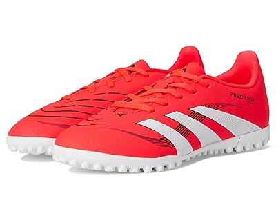 adidas Kids Club Predator Turf Soccer Cleats (Little Kid/Big Kid) Kids Shoes Lucid Red/White/Black : 1 Little Kid M, Rubber