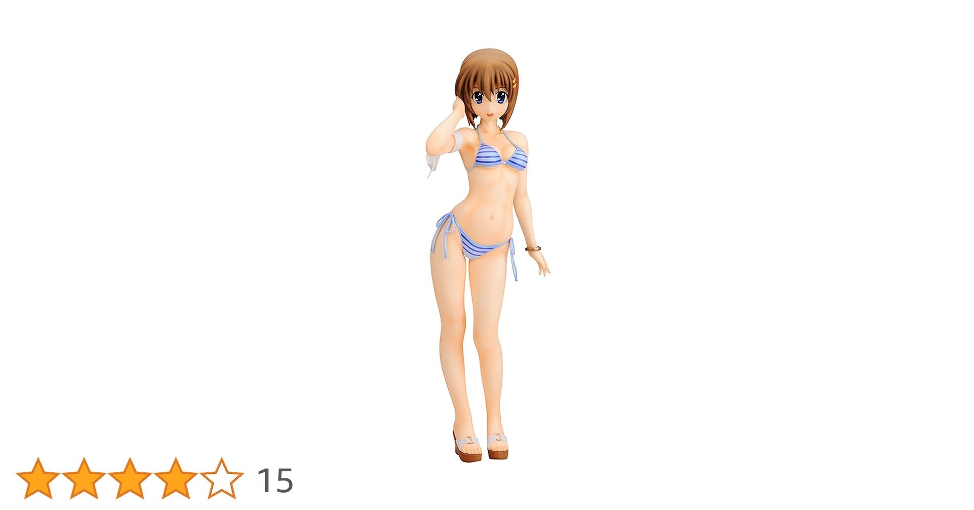 (未使用･未開封品)　魔法少女リリカルなのはStrikerS 八神はやてーSummer holiday- 1/7スケール PVC製 塗装済み完成品フィギュア v1yptgt Amazon.co.jp: 魔法少女リリカルなのはStrikers 八神はやて (1/7
