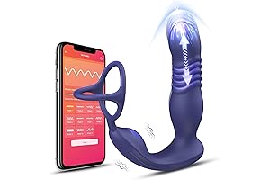 Thrusting Anal Vibrator Prostate Massager