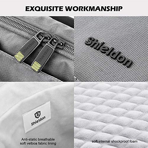 image for SHIELDON Laptop Sleeve for 14-Inch Computer Notebook Tablet iPad Tab, 