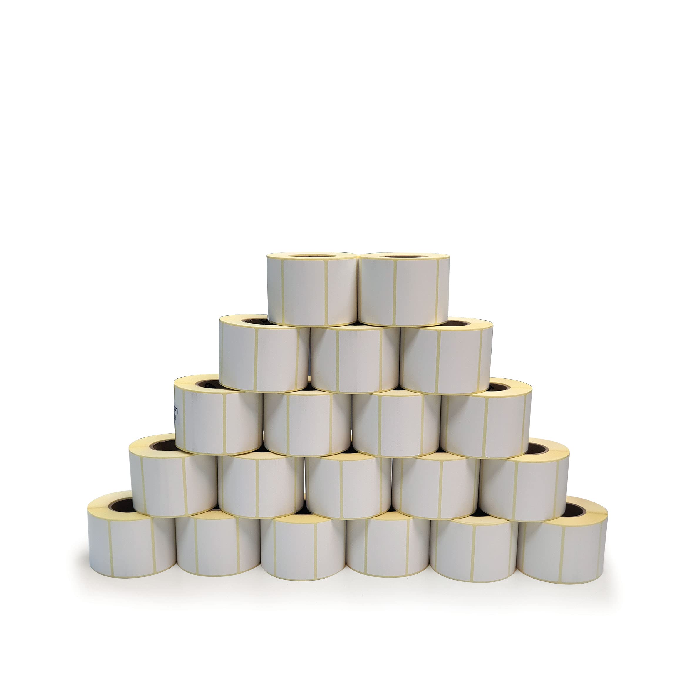 OSCAR Sticker Label Size 58x39 mm for Barcode Label Printer Scale | Direct Thermal & Thermal Transfer | White Color | 800 Labels per Roll | 40 mm Core | Best For Grocery Scales (20)