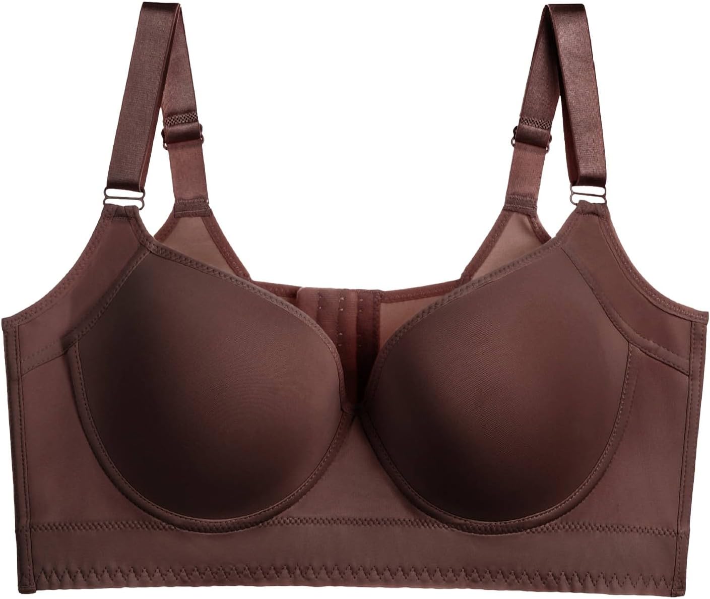 Shapedly Bra, Shapedly Back Smoothing Push-up Bra, Shapely Bras for Women, Everyday Bras 34A-50H,No Wire Push Up Bra