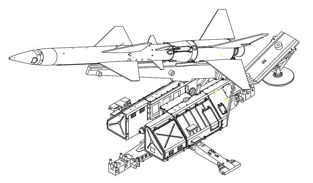 Maquette à assembler Sam-2 Missile Hobby Boss 82933 cabine de lancement - 2
