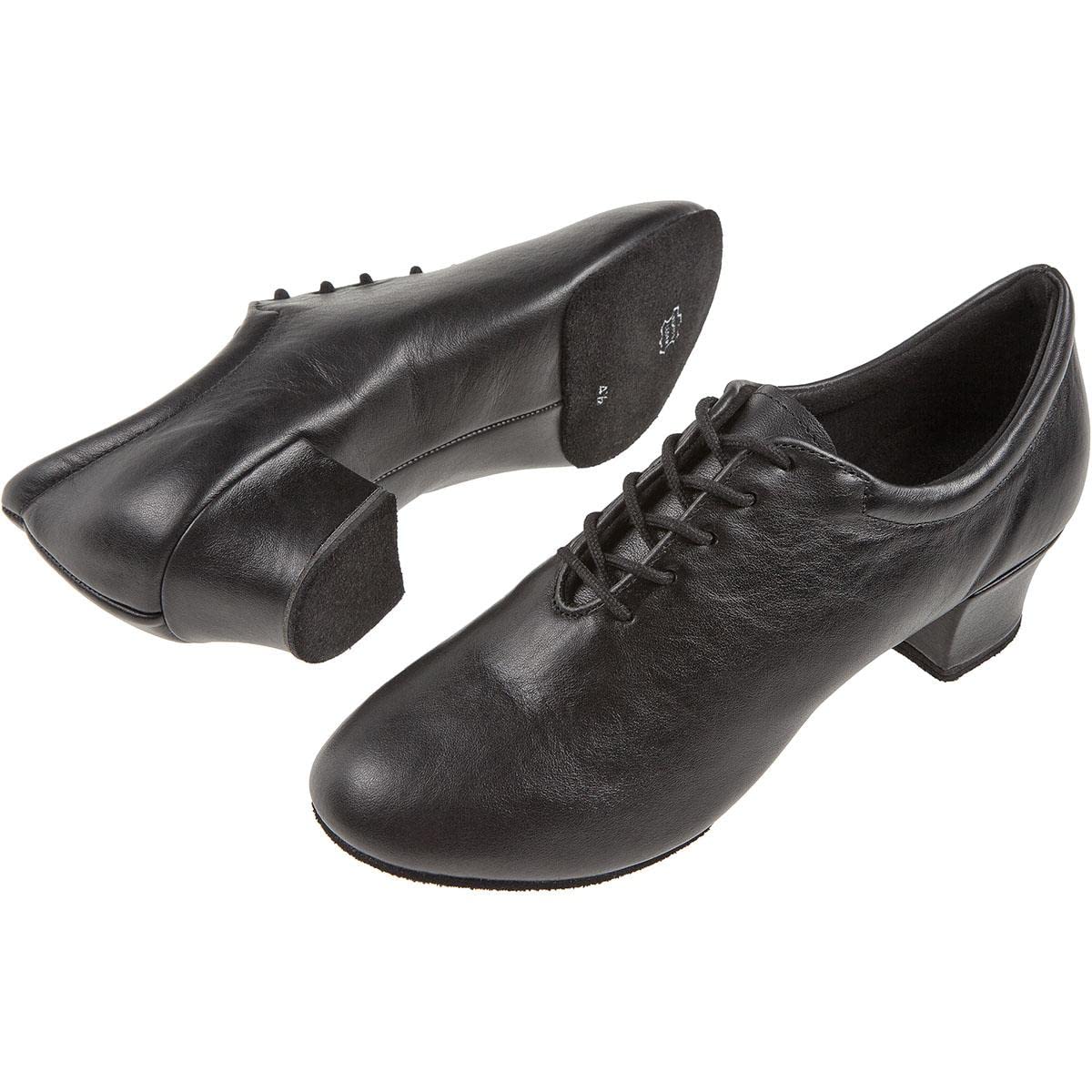 Diamant Damen VarioPro Trainerschuhe 189-234-560 - Leder Schwarz - Normal - 3,7 cm Cuban - Made in Germany