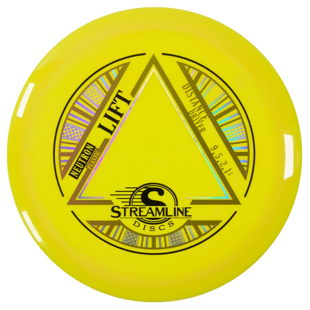 StreamlineDiscs Neutron Lift Distance Driver Golf Disc [Colors May Vary]