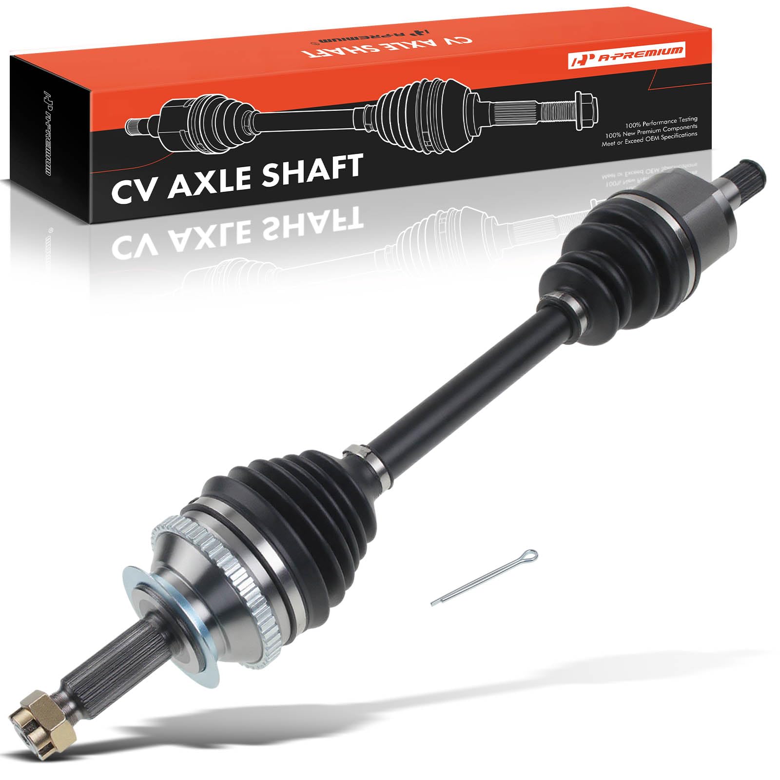 A-Premium CV Axle Shaft Assembly Compatible with Hyundai Sonata 1999-2005 & Kia Optima, Magentis 2001-2006, Front Left Driver Side
