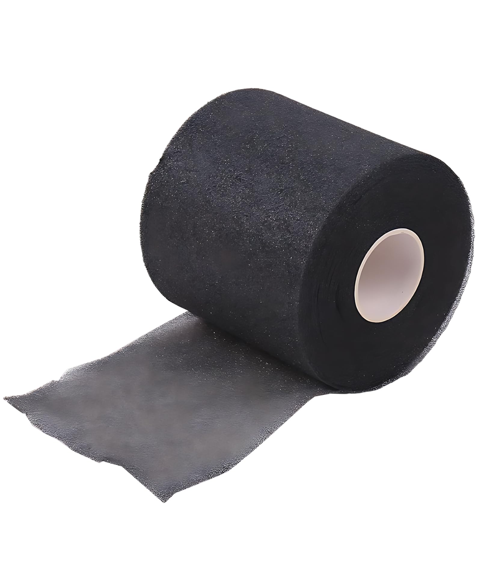 GODSDWARES Badminton Grip Tape, Cushion Wrap For Badminton Grip, Badminton Grip Roll Pre-Wrap Sports Tape 10 m × 70 mm Black