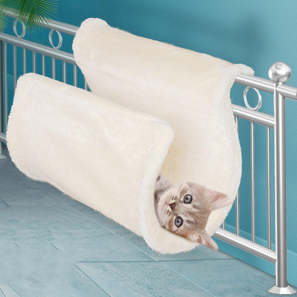 CARMOTTER Warmth Cat Radiator Bed, Cat Hanging Bed,Warm Fleece Cat Hanging Bed With Washable Fleece Cover Fit Over Most Radiators Easily
