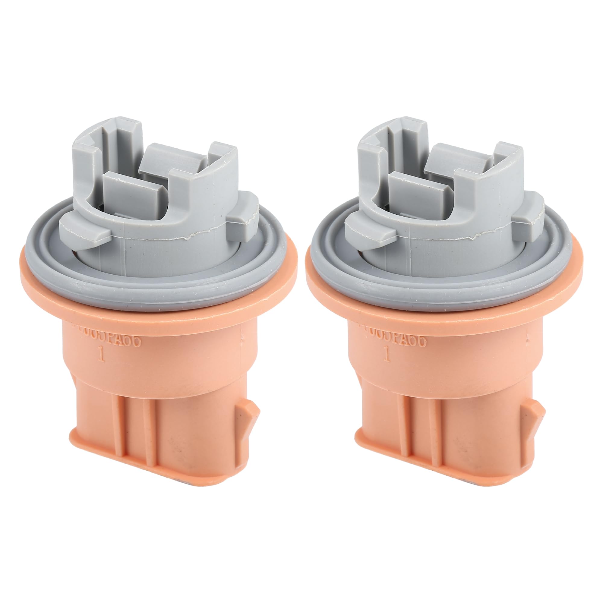 INFINAUTO 3157 4157 Brake Tail Lamp Socket, 4057 Taillight Turn Signal Park for Ford for Lincoln for Mercury Gray, 2 Pcs