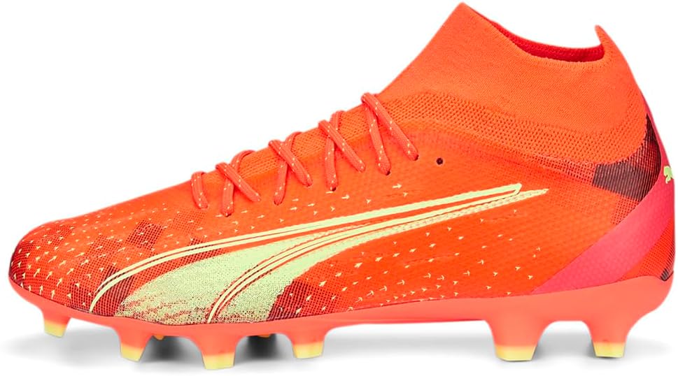 PUMA Mens Ultra Pro Soccer Cleats Cleated, Firm Ground, Turf - Orange