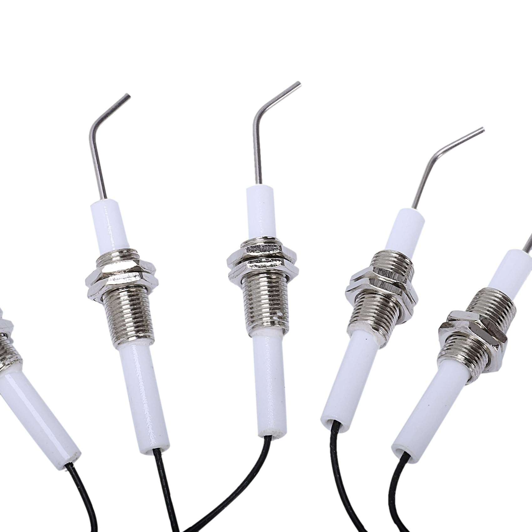 Ignition Accenditore di Elettrodi Ceramici A Spina con 30cm nel Terminale Rotondo 25pcs / 2.3mm