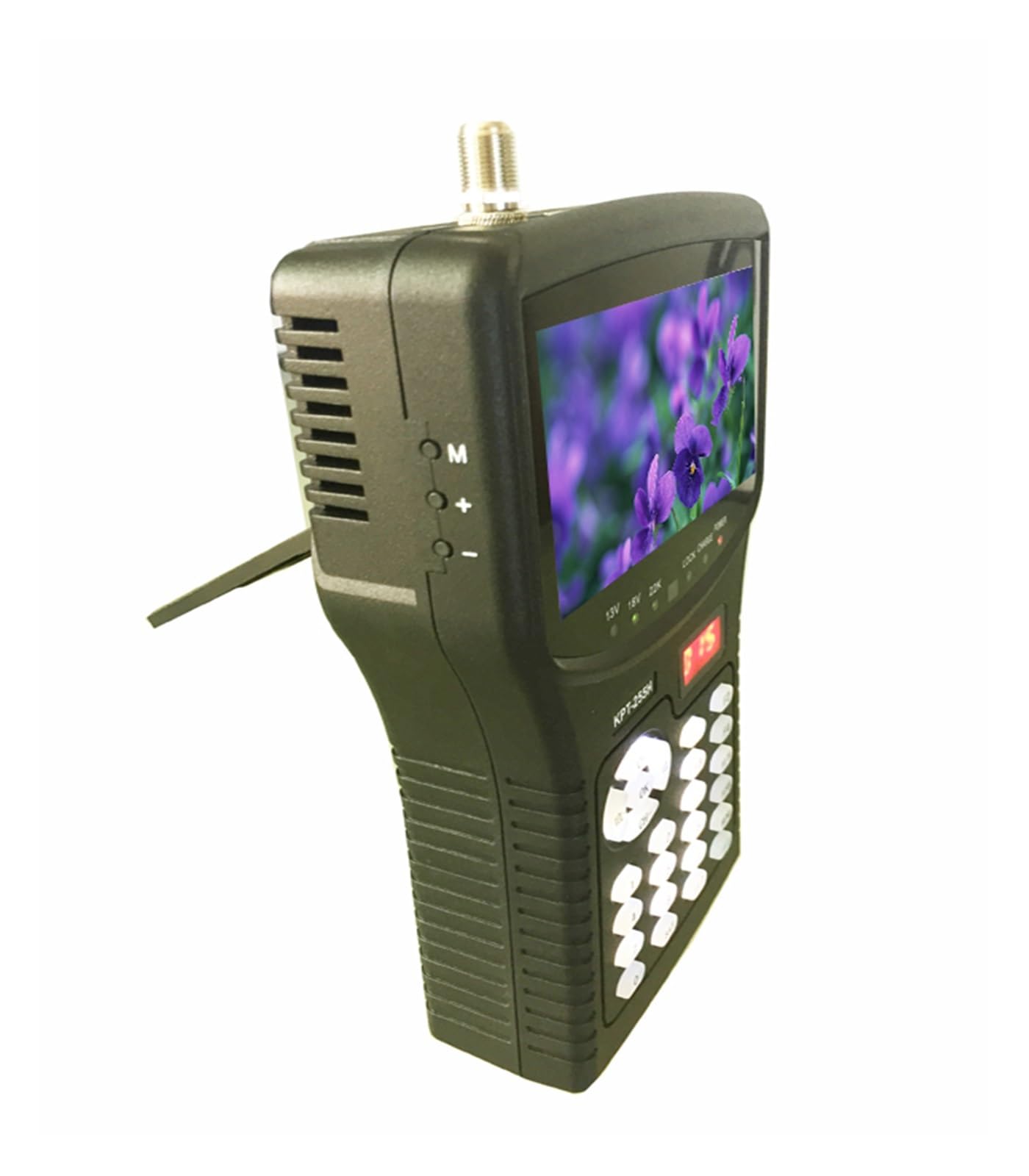 Wyszukiwarka Satelitów, Wyszukiwarka satelitarna Kpt-255h 4,3-calowy TFT LED ręczny miernik satelitarny Dvb-s2 Sygnał Sat Finder Miernik satelitarny Ws-6908 BY DHL