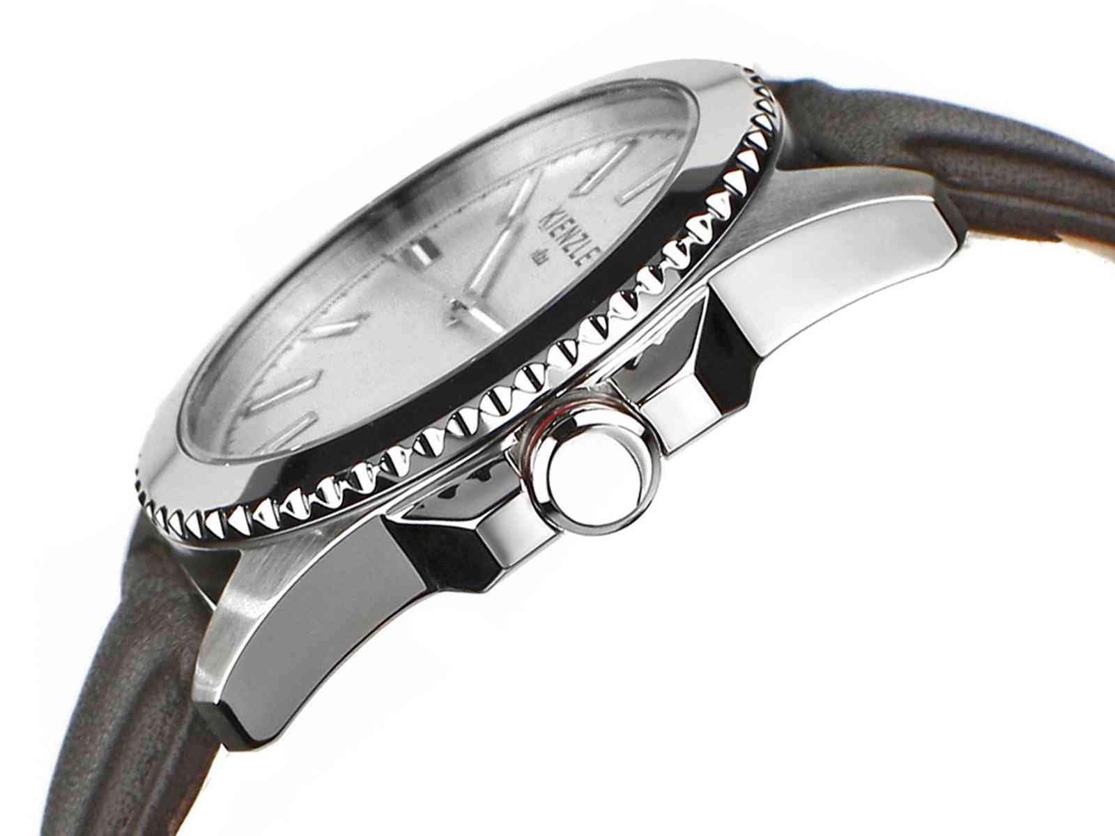 Kienzle K3061011021-00073 - Reloj analógico de Cuarzo para Hombre con Correa de Piel, Color Negro
