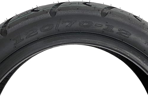 Miniatura 2 de MMG Tamaño del neumático 12070-12 (P116) Motocicleta Scooter sin cámara rendimiento urbano aprobado por DOT