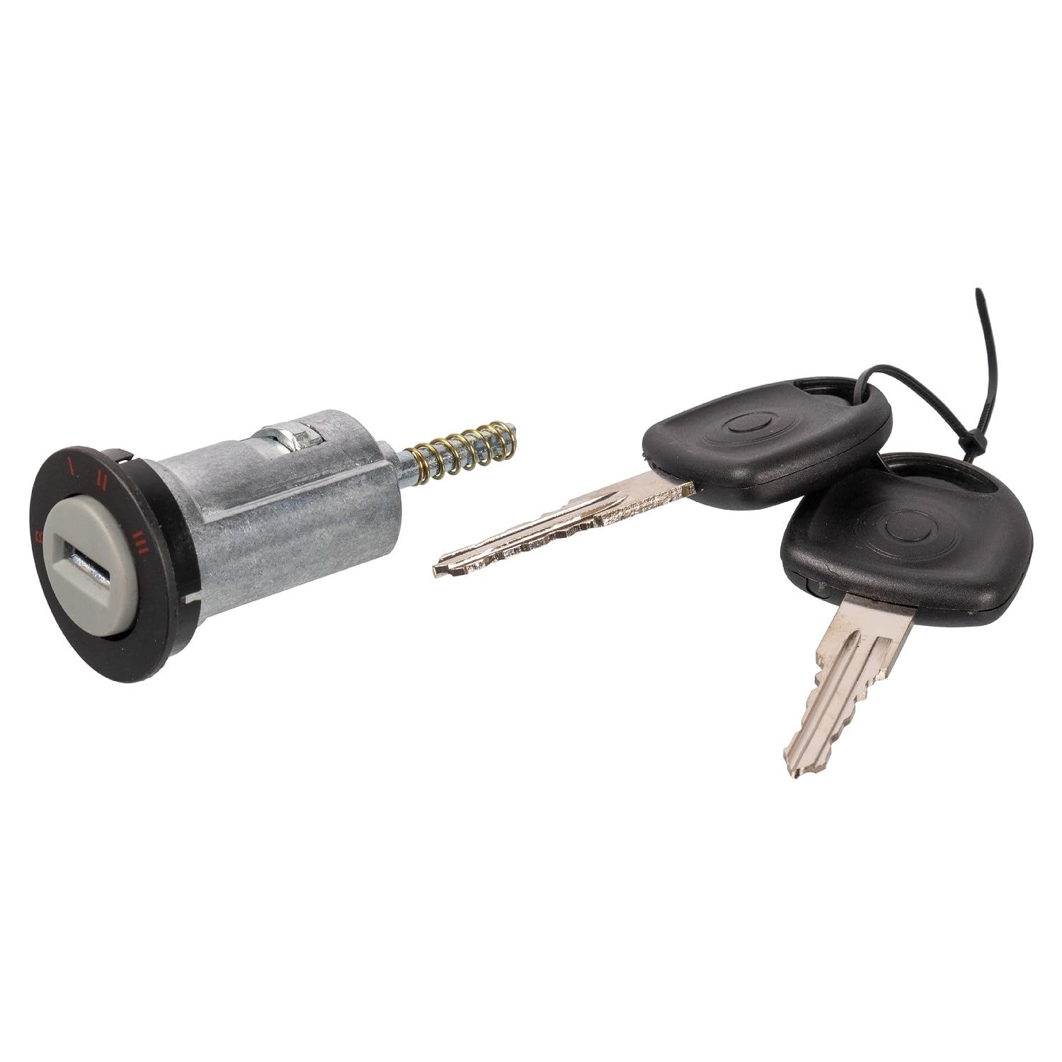 Lock cylinder insert with two keys 02748 FEBI BILSTEIN for OPEL CORSA A TR TIGRA