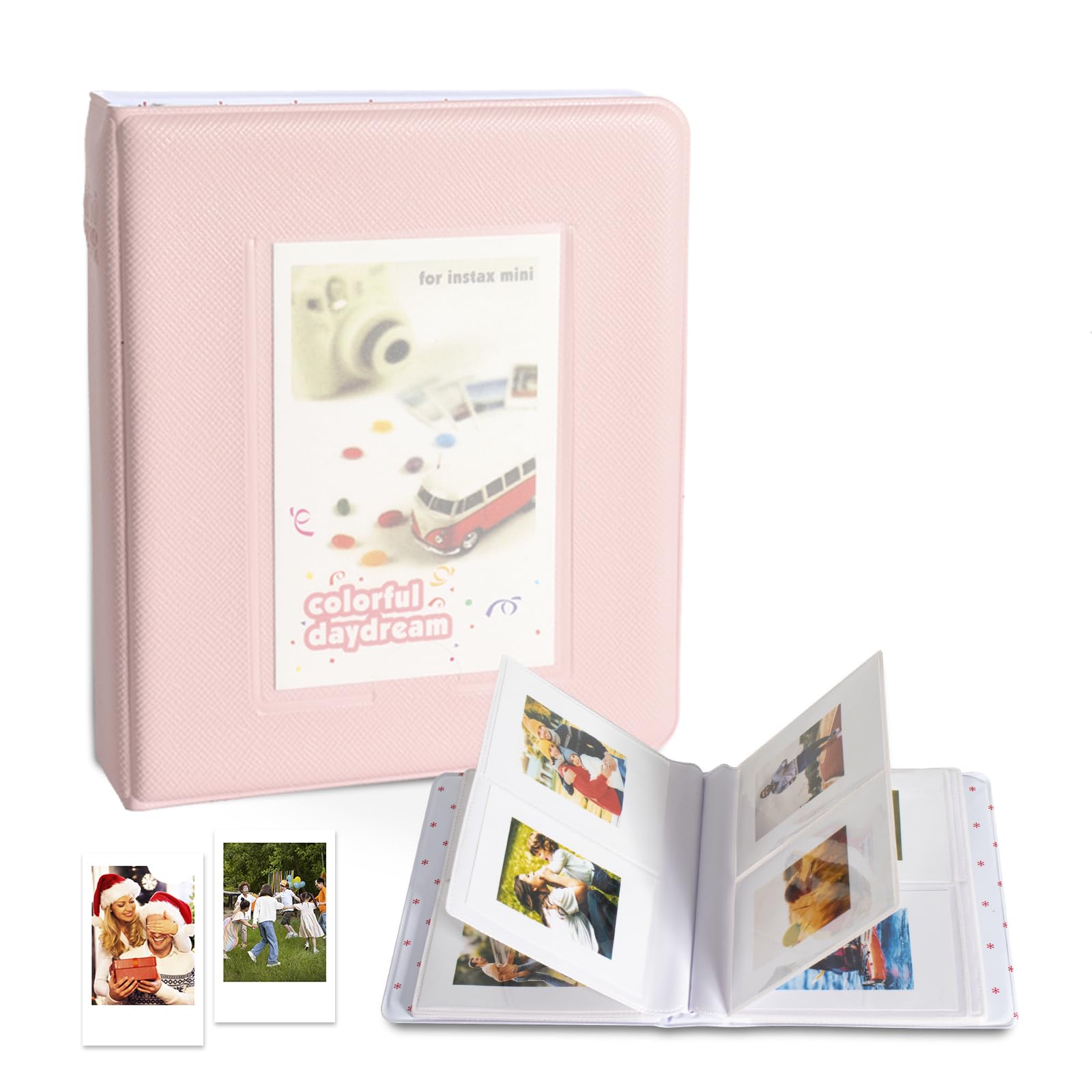 Accessoires compatibles avec l'appareil Photo pour Fujifilm Instax Mini 12, Comprenant Un Housse Mini 12, Un Album, Filtres, Cadres Muraux, Cadres de Film, Autocollant (Rainbow Brillant)