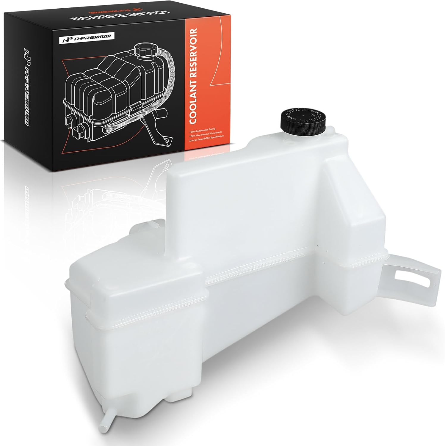 A-Premium Engine Coolant Overflow Recovery Reservoir Tank [with Cap] Compatible with Nissan Rogue 2014-2020